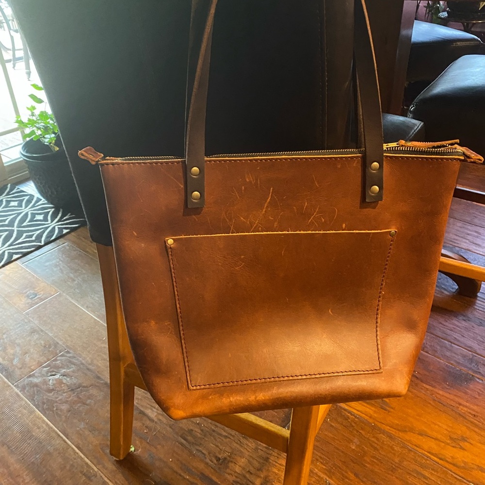Portland Leather Tote